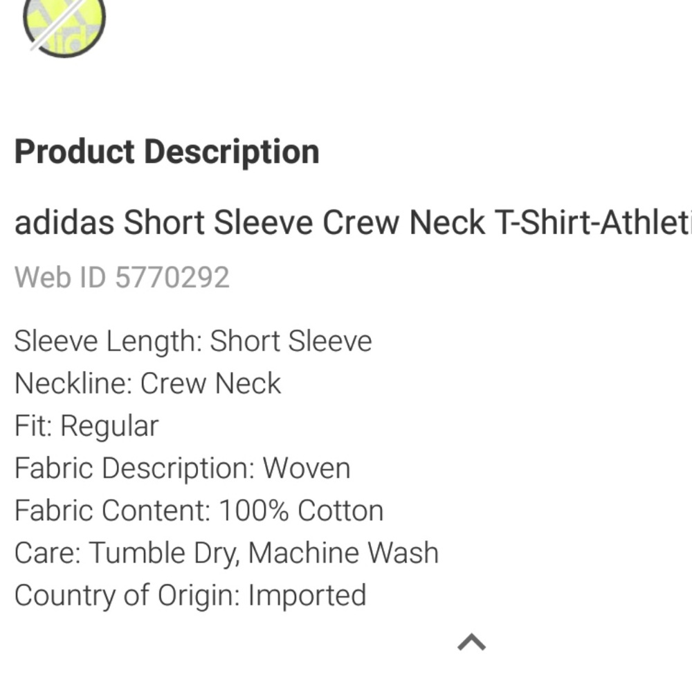Adidas tee - Picture 5 of 5